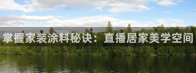 和记h88游戏：掌握家装涂料秘诀：直播居家美学空间