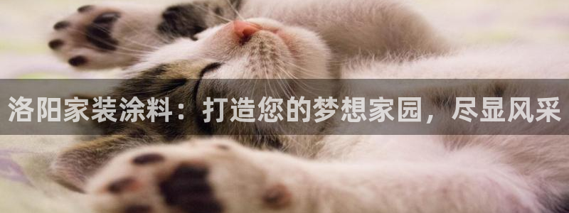 和记ag登录：洛阳家装涂料：打造您的梦想家园，尽显风采