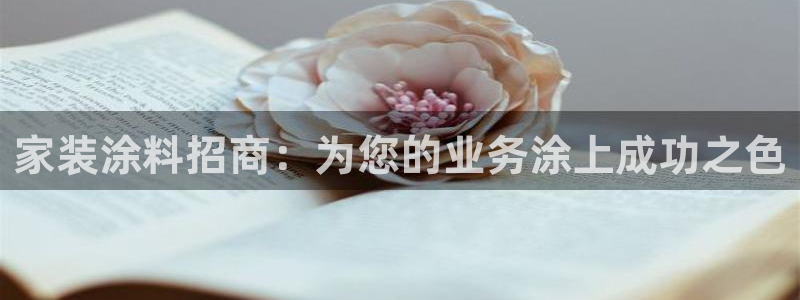 和记官网 公司：家装涂料招商：为您的业务涂上成功之色