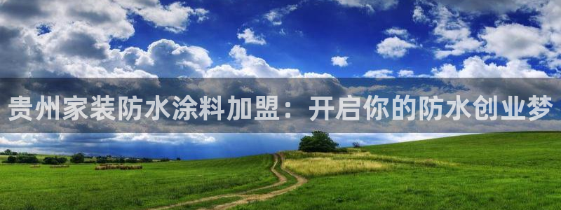 和记国际开户：贵州家装防水涂料加盟：开启你的防水创业梦
