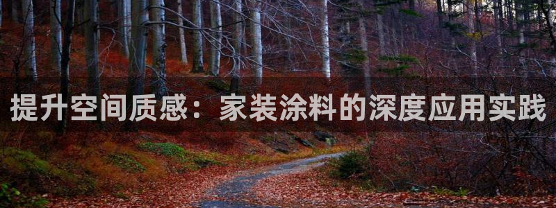 和记平台注册：提升空间质感：家装涂料的深度应用实践