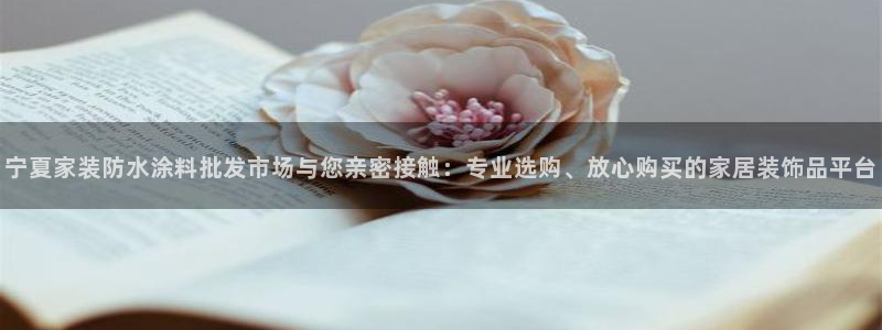 和记pc：宁夏家装防水涂料批发市场与您亲密接触：专业选购、放心购买的家居装饰品平台