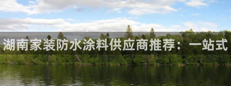 和记app官网登录：湖南家装防水涂料供应商推荐：一站式