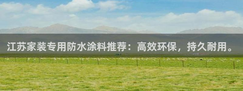 和记网页版登陆：江苏家装专用防水涂料推荐：高效环保，持久耐用